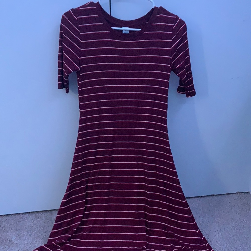 Small Old Navy Striped T Shirt Dress